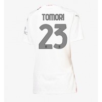 Camisa de Futebol AC Milan Fikayo Tomori #23 Equipamento Secundário Mulheres 2023-24 Manga Curta